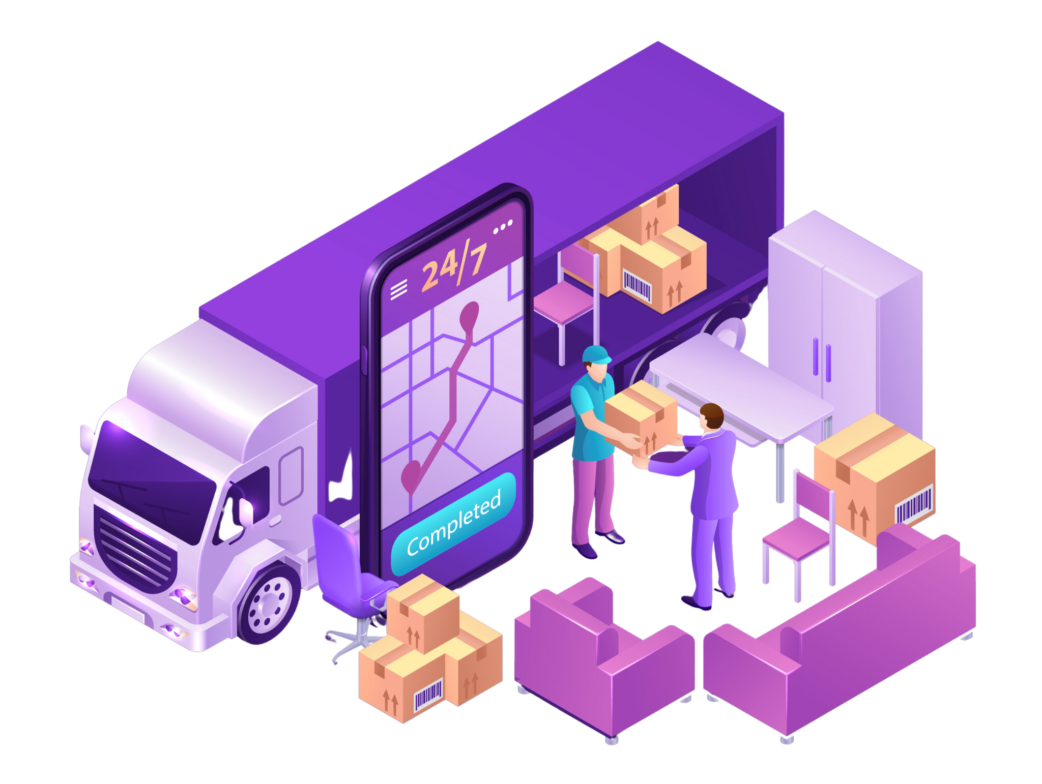 faster and cheaper logistics