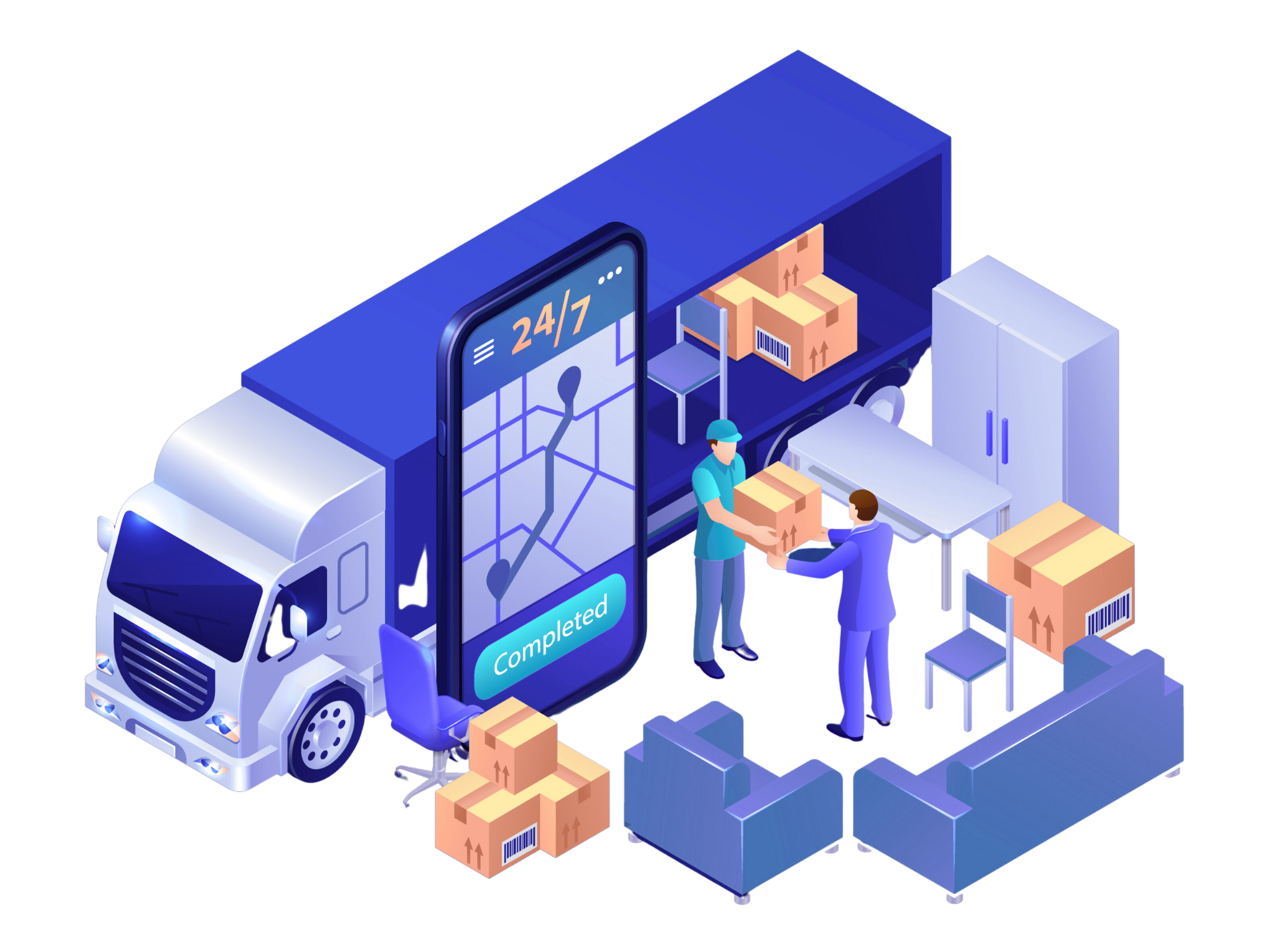 faster and cheaper logistics