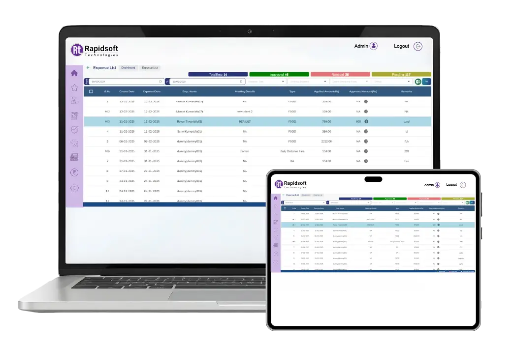 sfa expense management