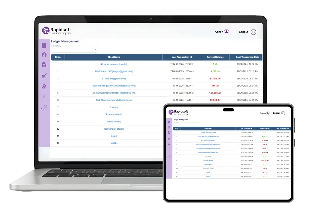 sfa ledger management